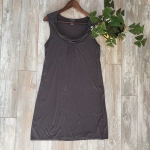 Ann Taylor Gray Sleeveless Dress M 👗